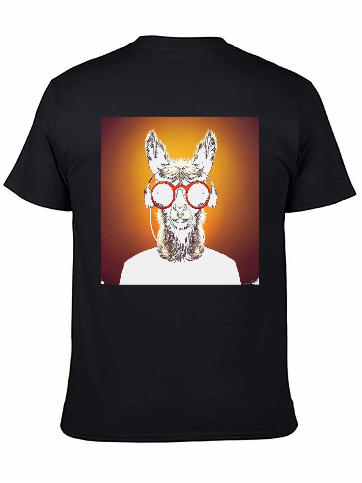 Llama Graphic Tee - Cool Funky Design