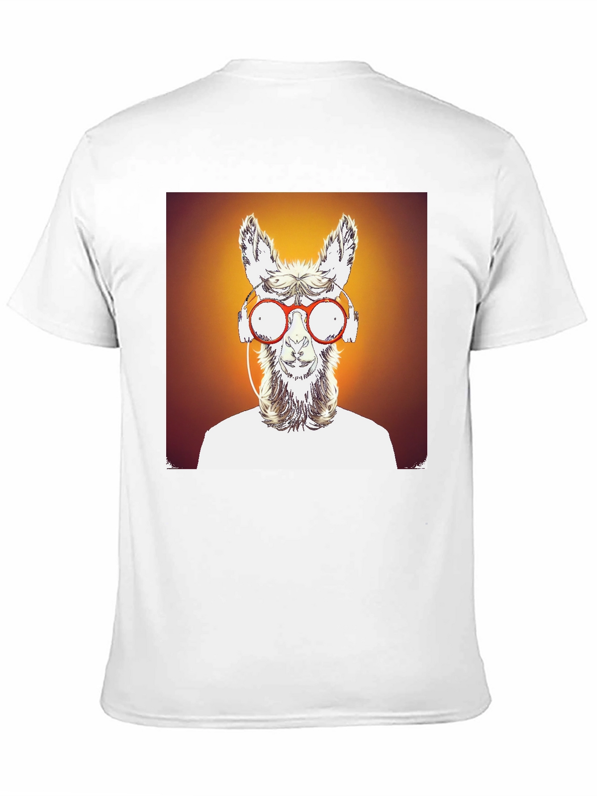 Llama Graphic Tee - Cool Funky Design