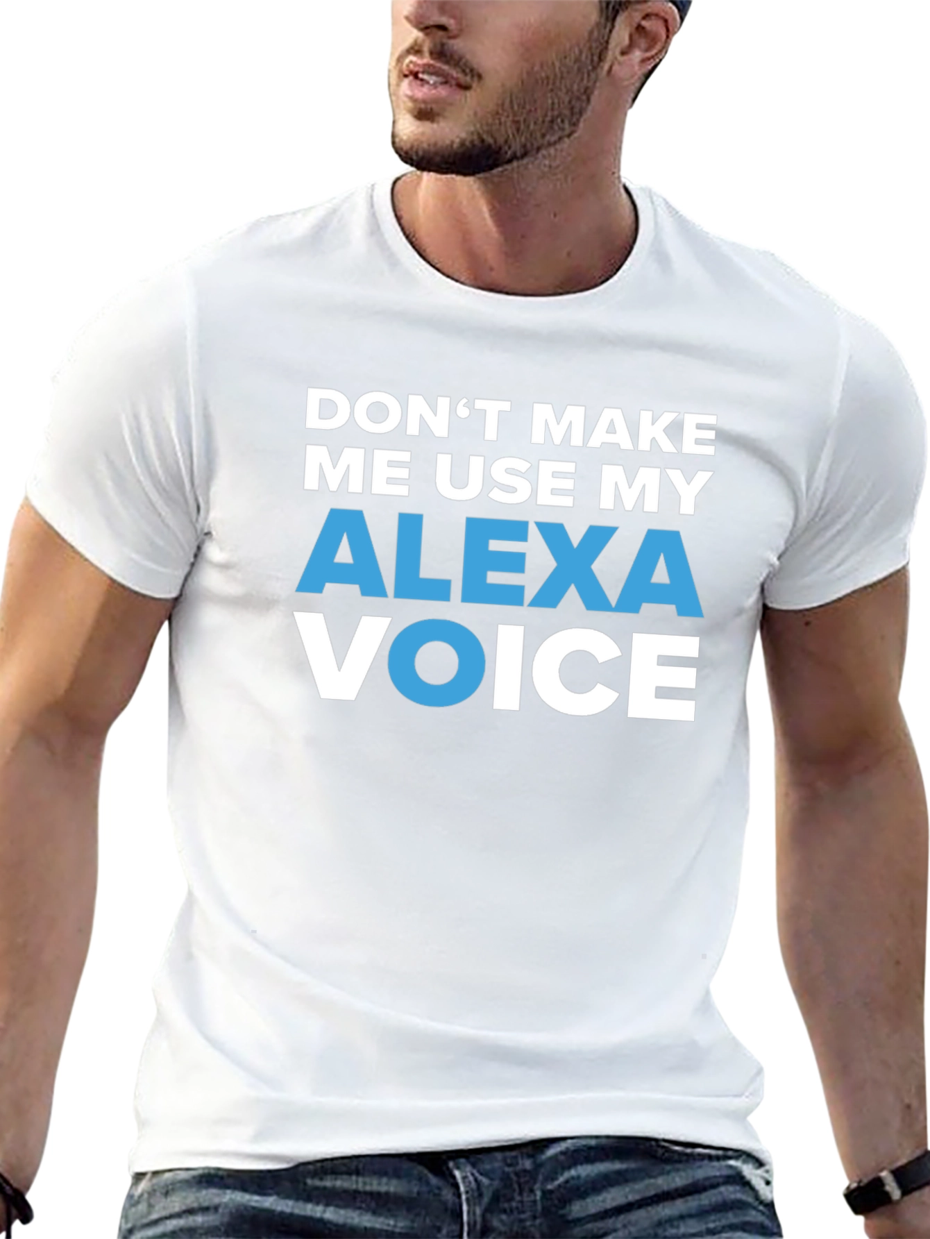 Alexa Voice Funny Sarcastic Humor T-Shirt