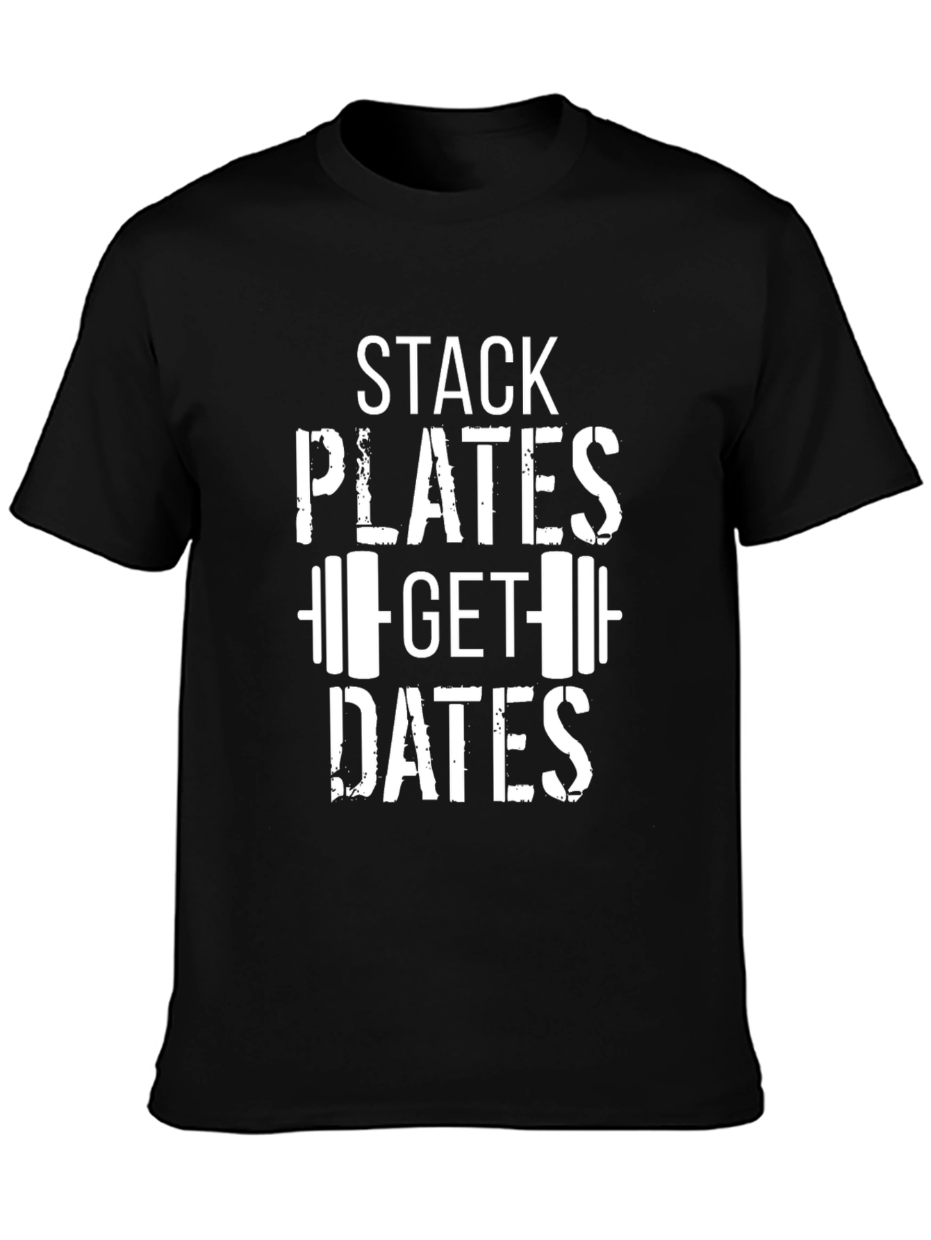 Stack Plates Get Dates Graphic Tee