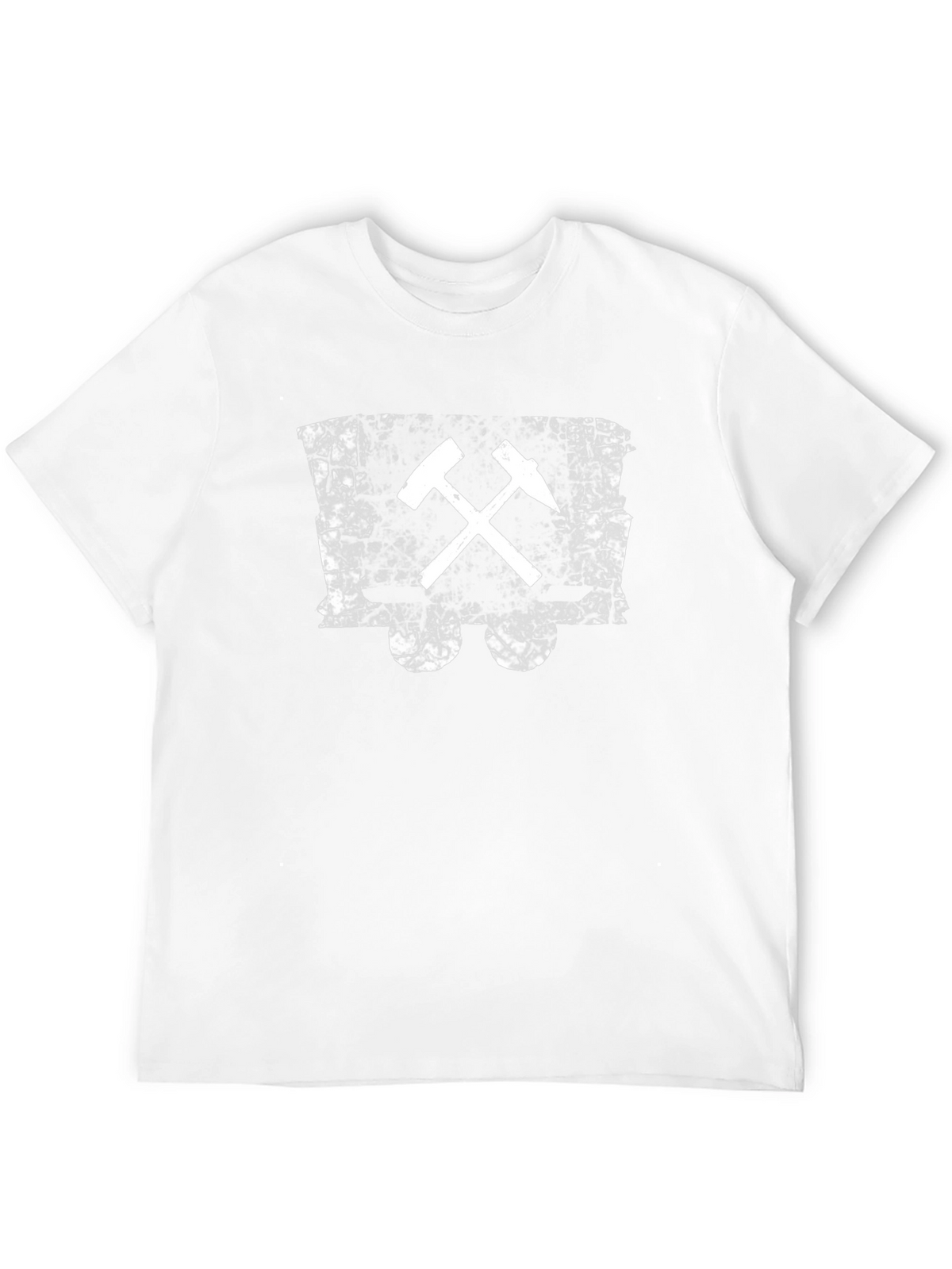 Miners Tools Distressed Black T-Shirt