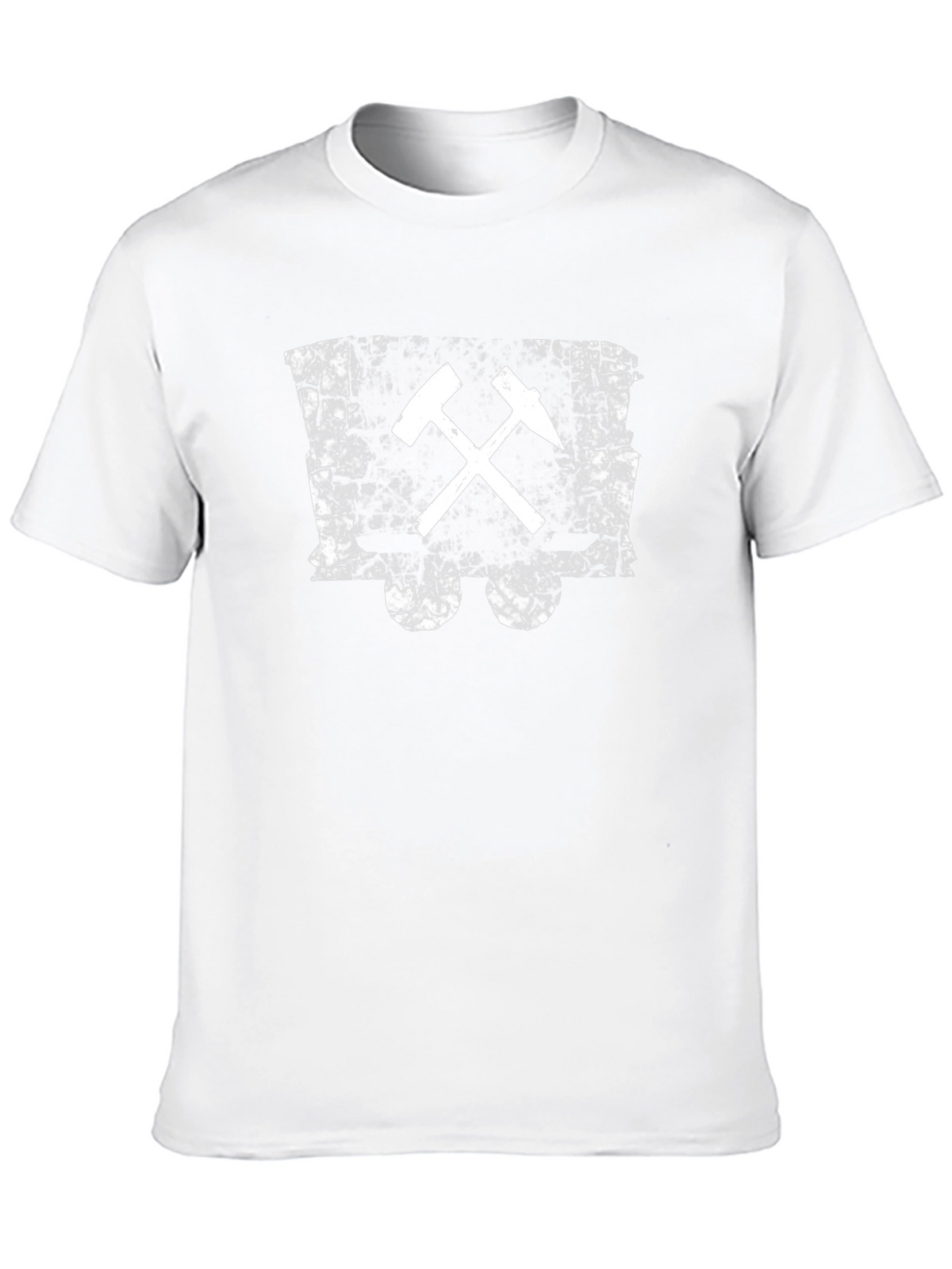 Miners Tools Distressed Black T-Shirt
