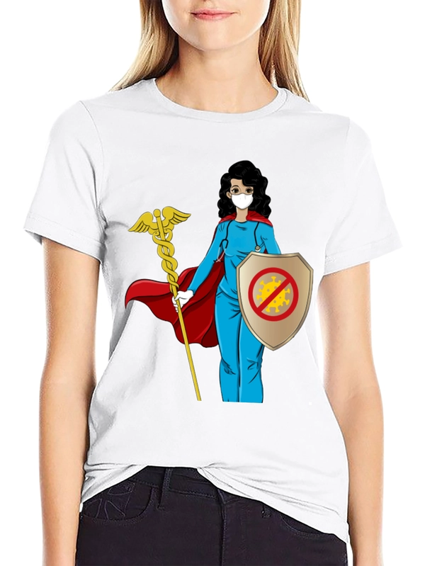 Hero Nurse T-Shirt: Protect Against Viruses