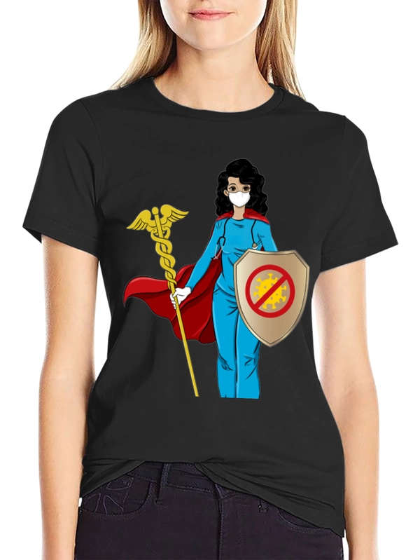 Hero Nurse T-Shirt: Protect Against Viruses