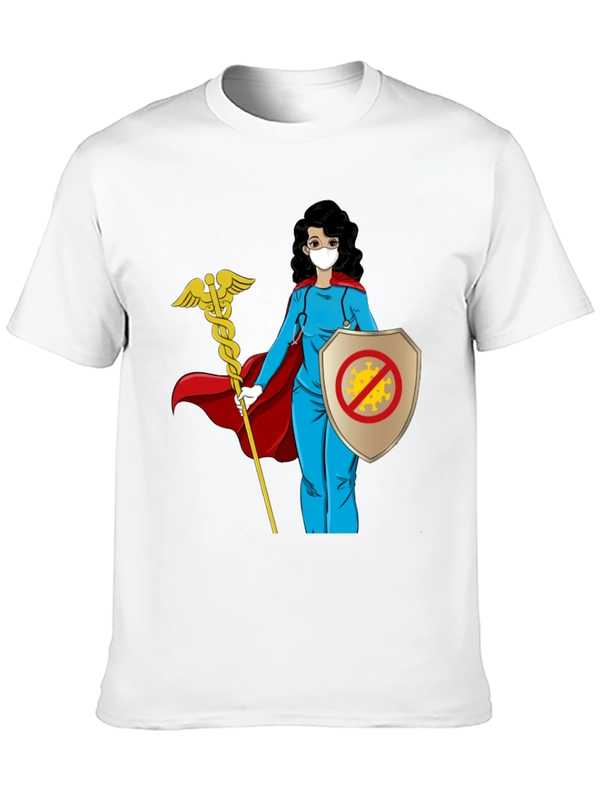 Hero Nurse T-Shirt: Protect Against Viruses