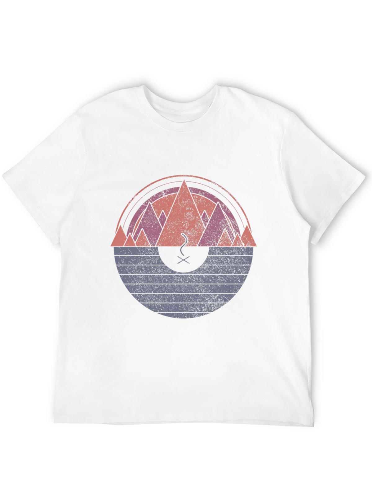 Mountain Sunset Graphic Tee - Unique Design