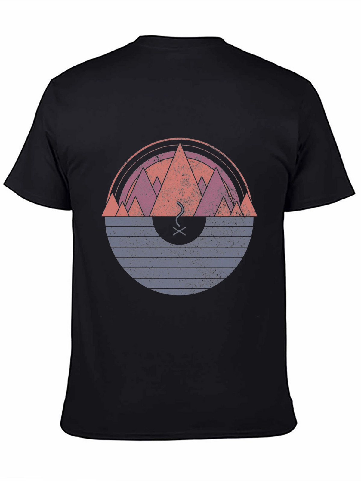 Mountain Sunset Graphic Tee - Unique Design