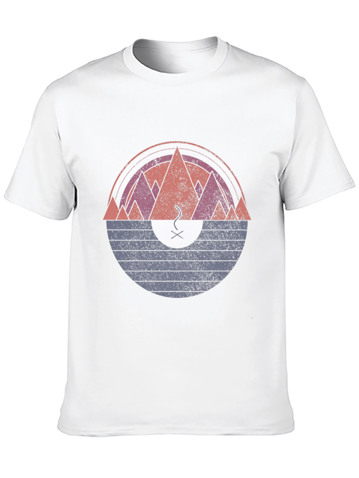Mountain Sunset Graphic Tee - Unique Design