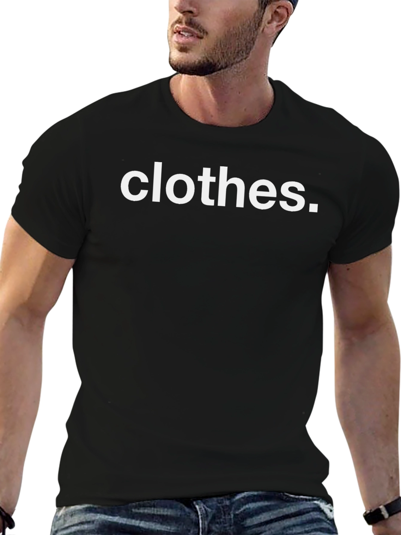 Clothes. T-Shirt - Simple & Stylish