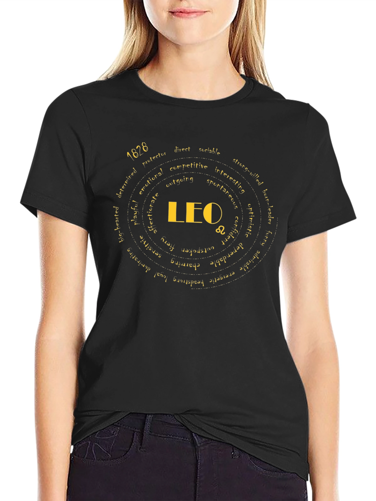LEO Zodiac Sign Graphic Tee