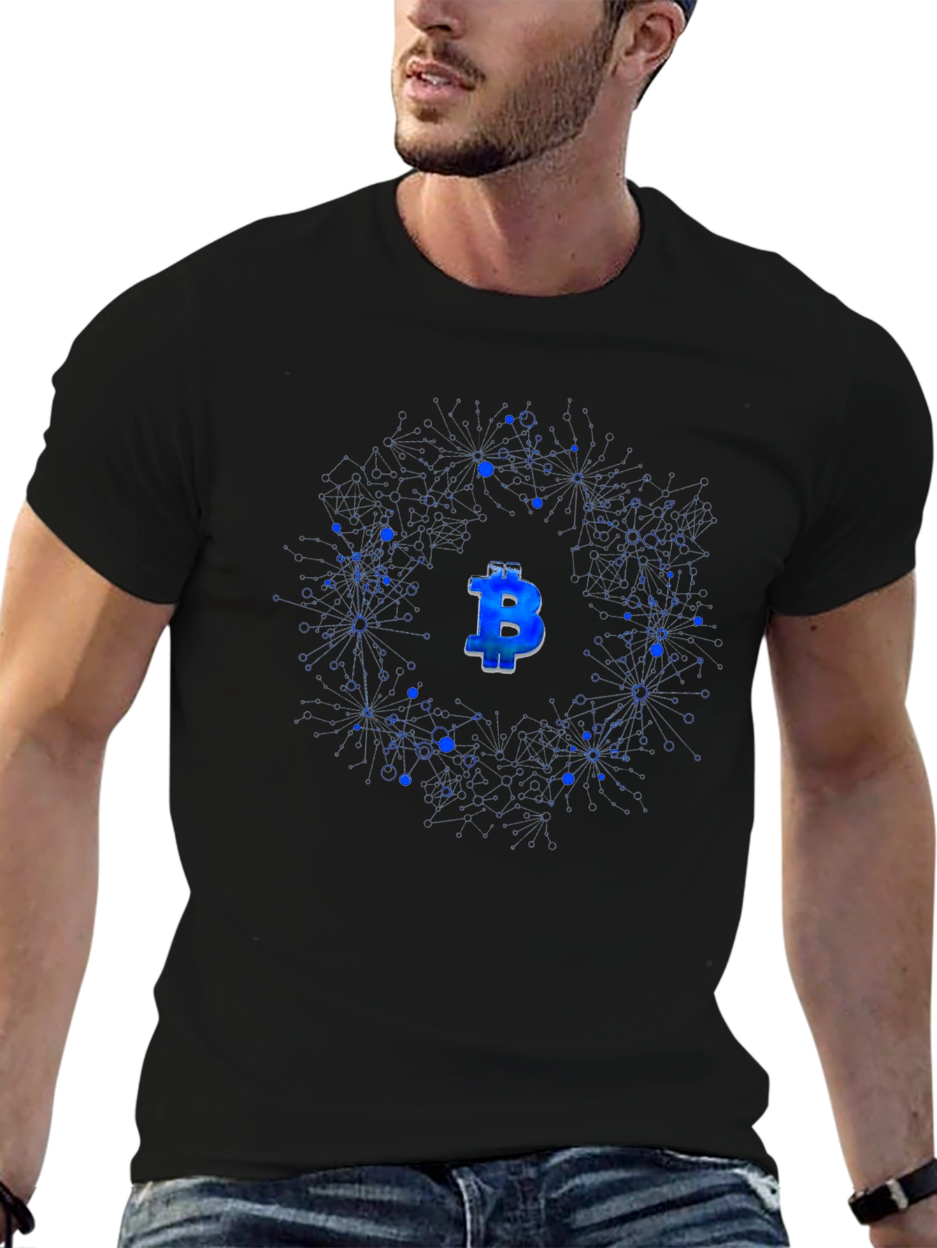 Bitcoin Network T-Shirt - Crypto Tee