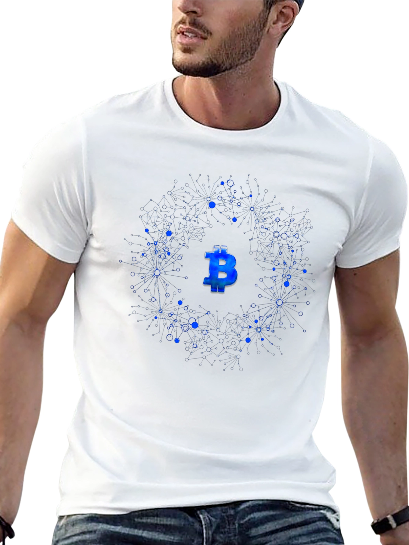 Bitcoin Network T-Shirt - Crypto Tee