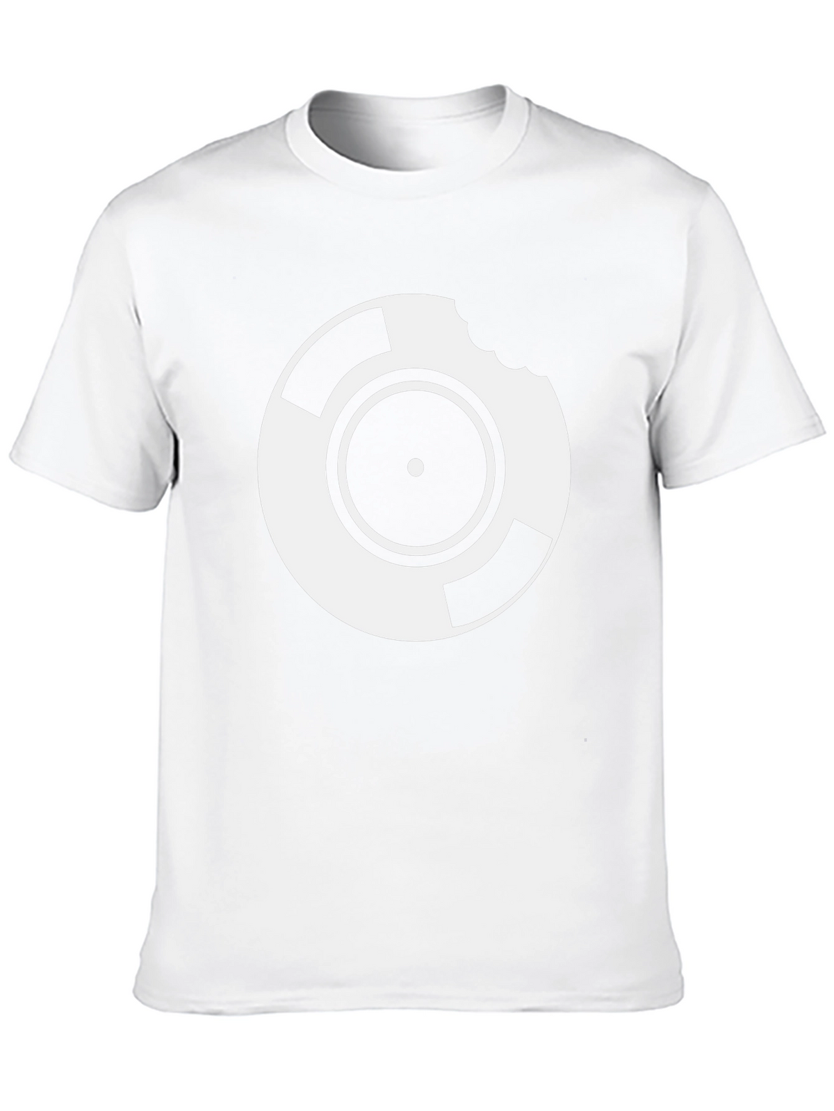 Vinyl Record Bite Graphic Tee