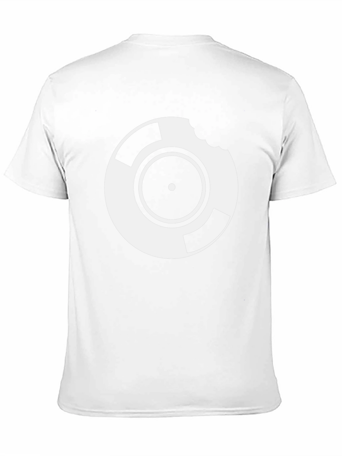 Vinyl Record Bite Graphic Tee