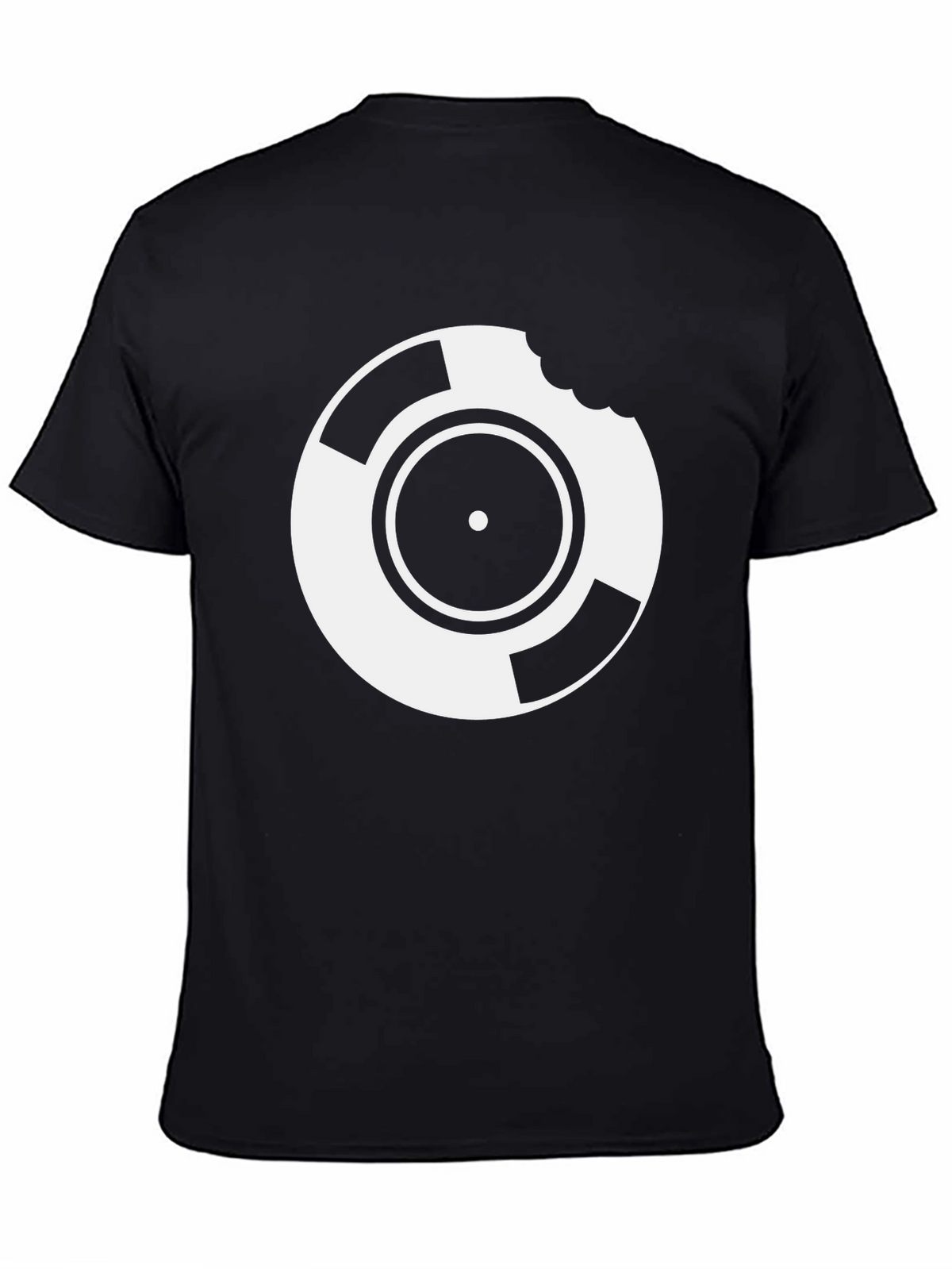 Vinyl Record Bite Graphic Tee