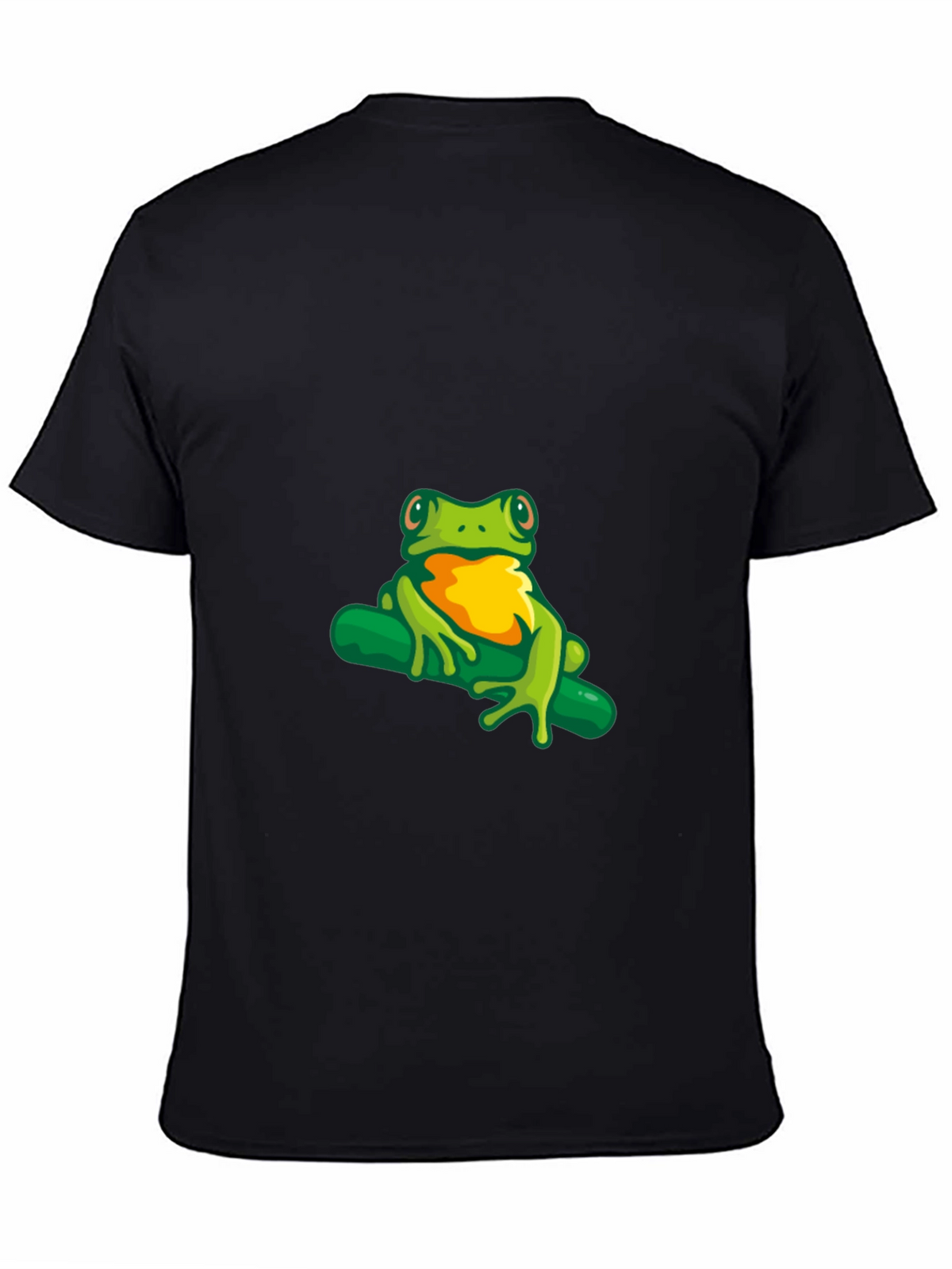 Frog Graphic Black T-Shirt