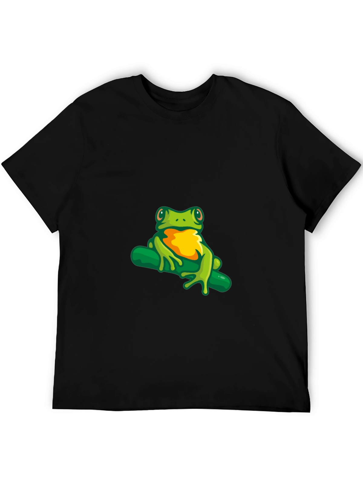 Frog Graphic Black T-Shirt