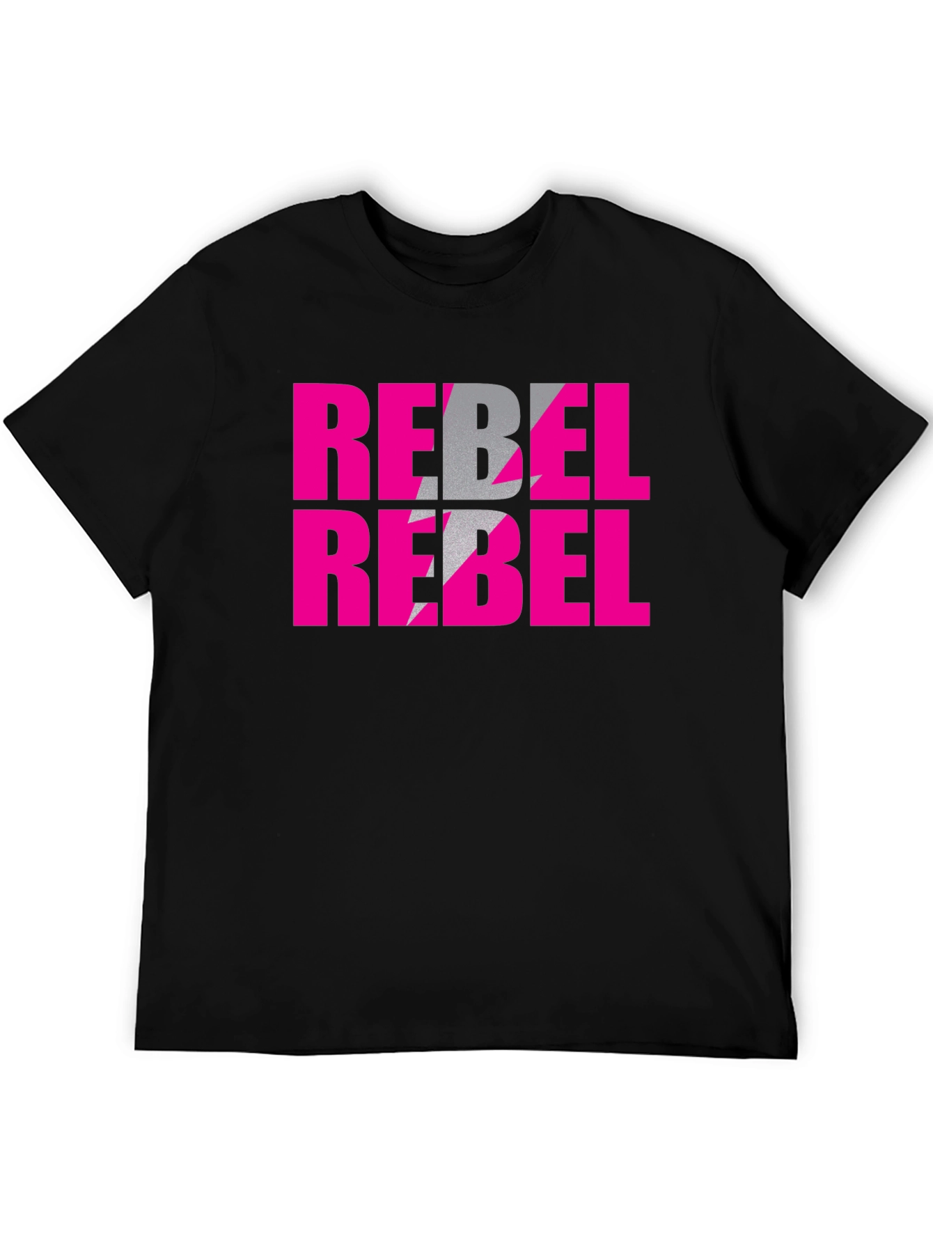 Rebel Pink Graphic T-Shirt - Edgy Streetwear