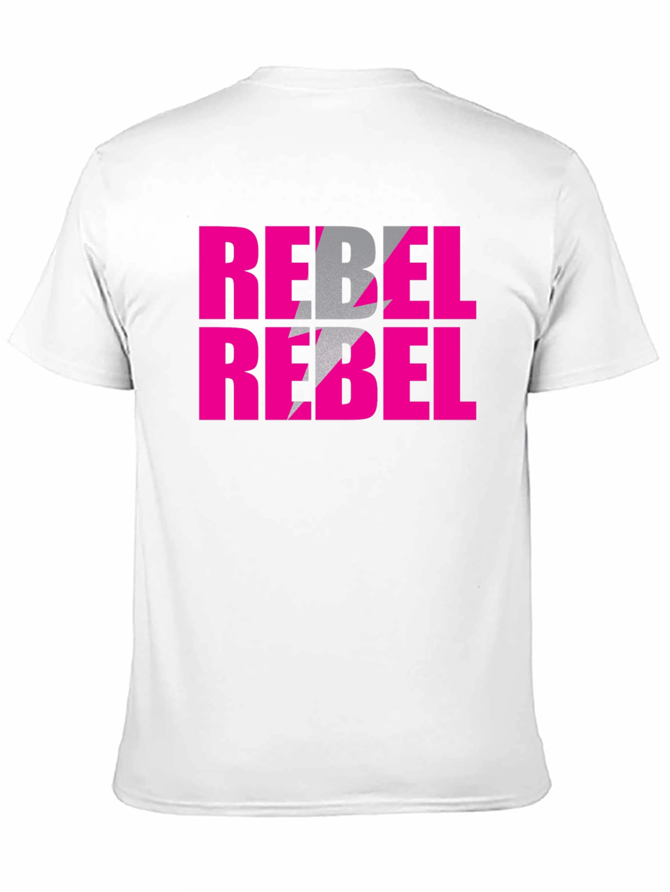 Rebel Pink Graphic T-Shirt - Edgy Streetwear