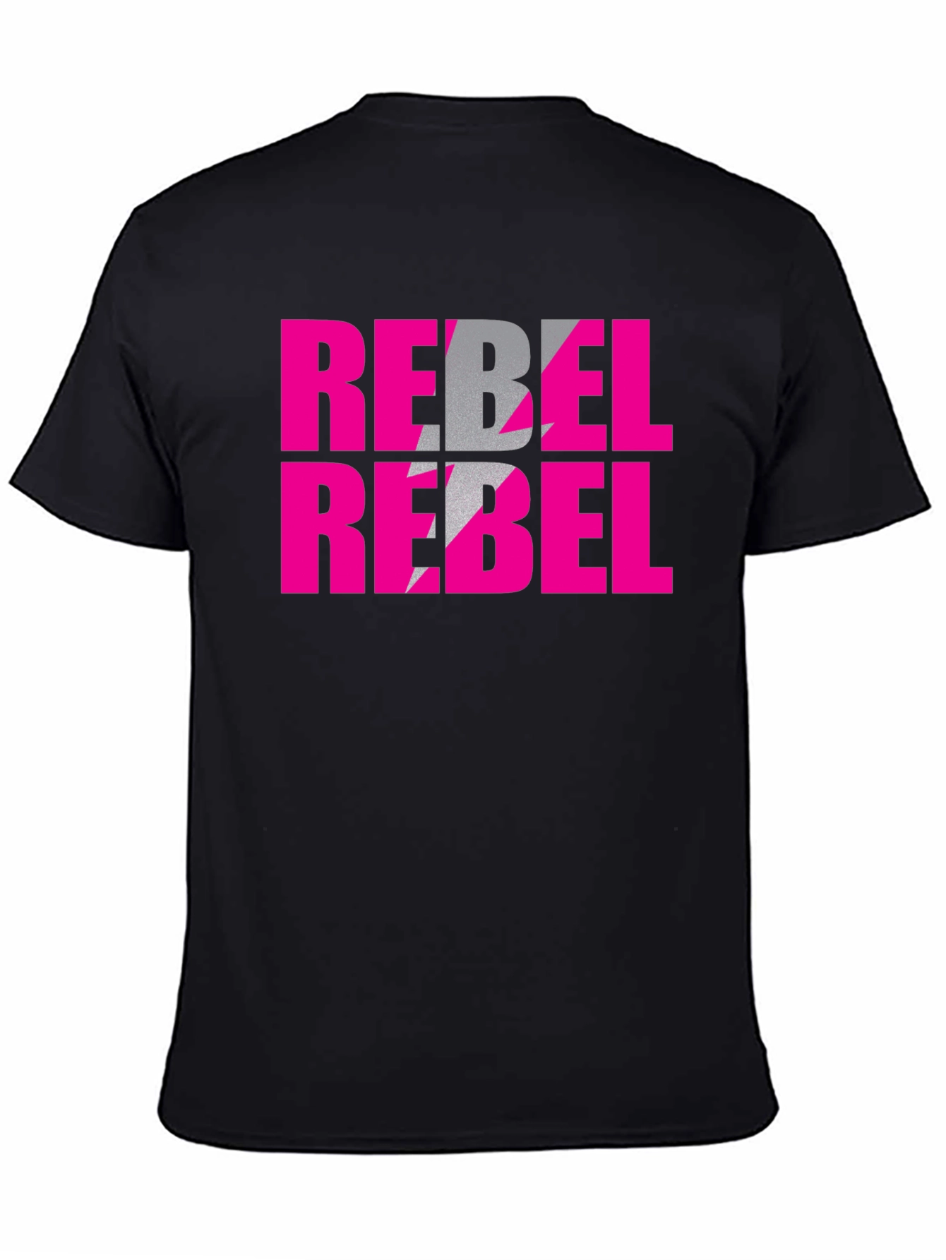 Rebel Pink Graphic T-Shirt - Edgy Streetwear