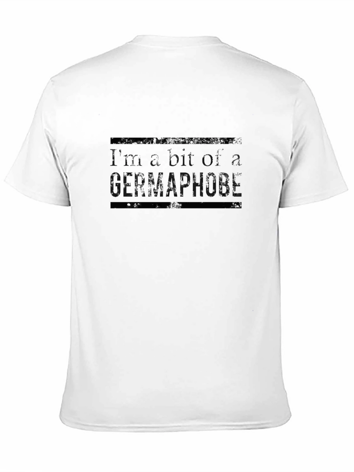 Germaphobe Graphic T-Shirt - Novelty Humor Tee