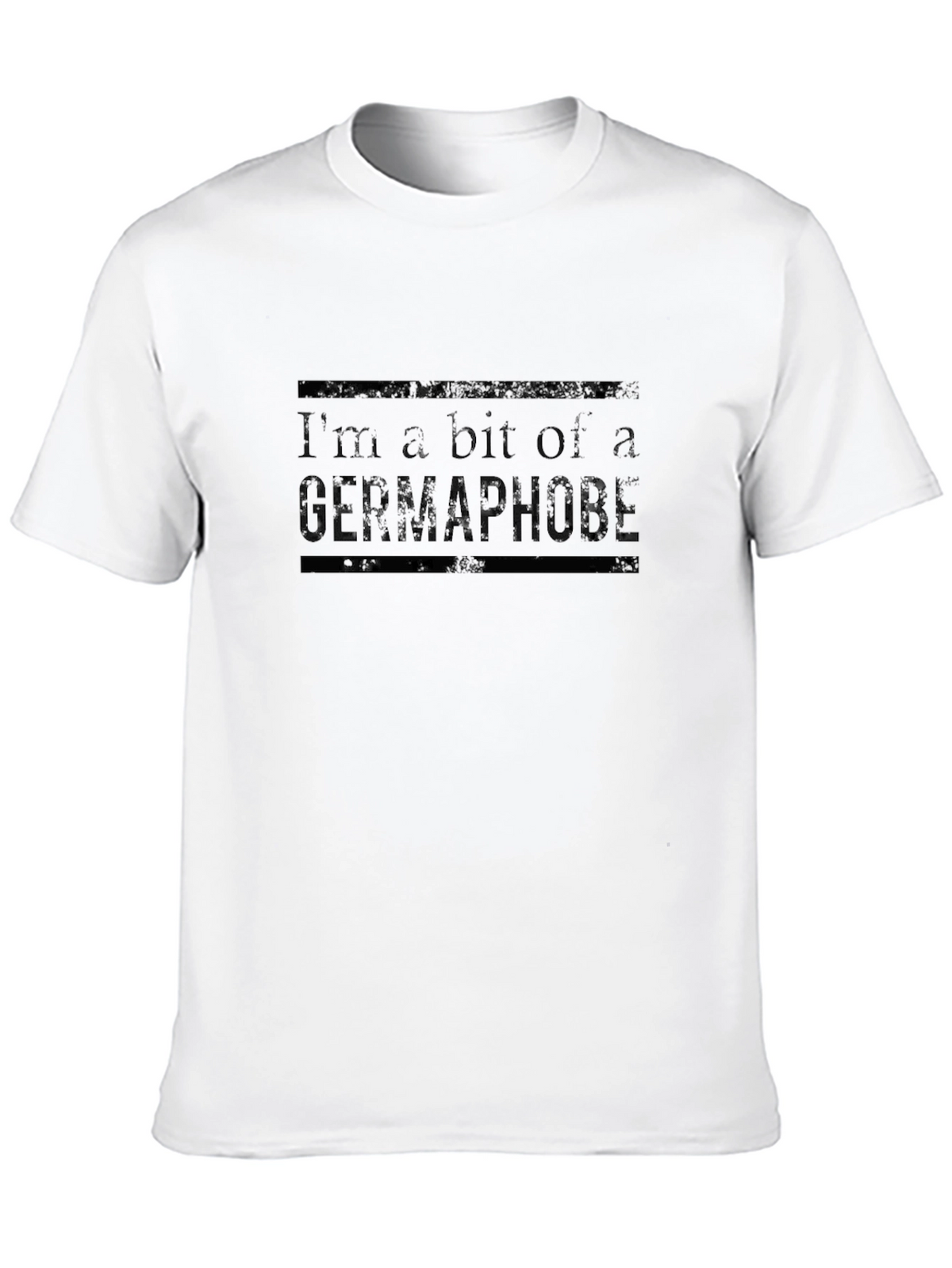 Germaphobe Graphic T-Shirt - Novelty Humor Tee