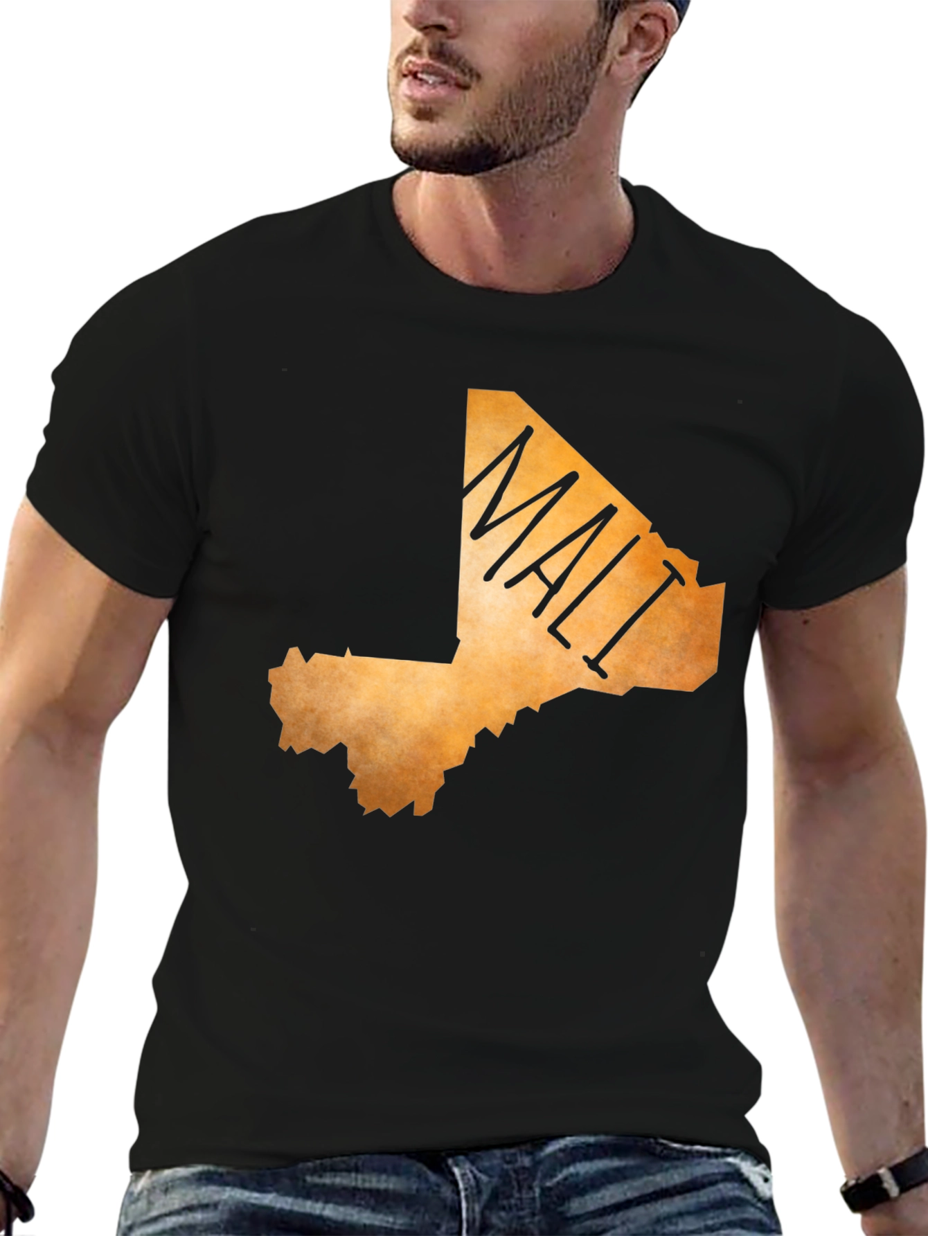 Mali Map T-Shirt - Graphic Tee - Country Pride