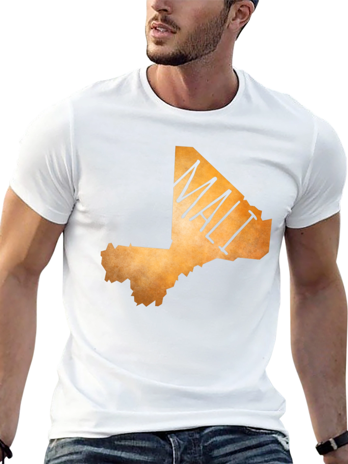 Mali Map T-Shirt - Graphic Tee - Country Pride