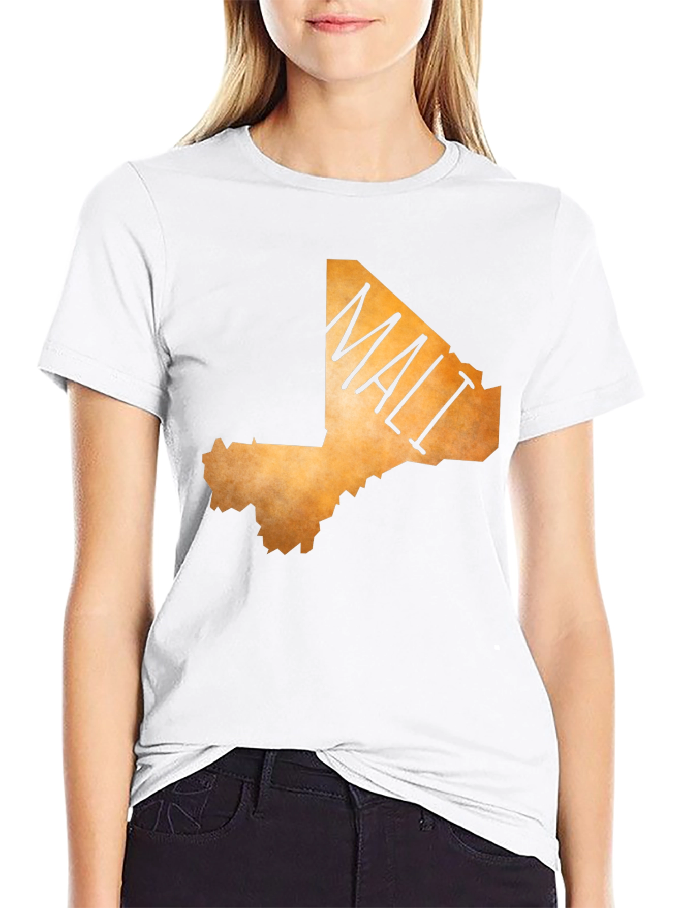 Mali Map T-Shirt - Graphic Tee - Country Pride