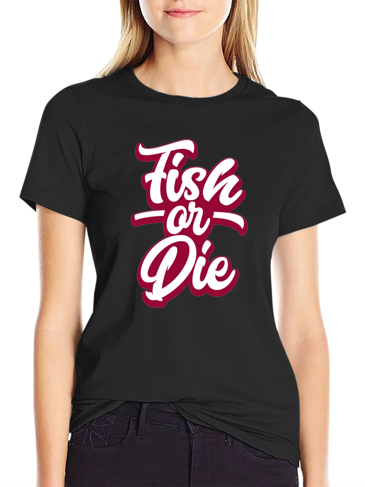 Fish or Die Graphic T-Shirt