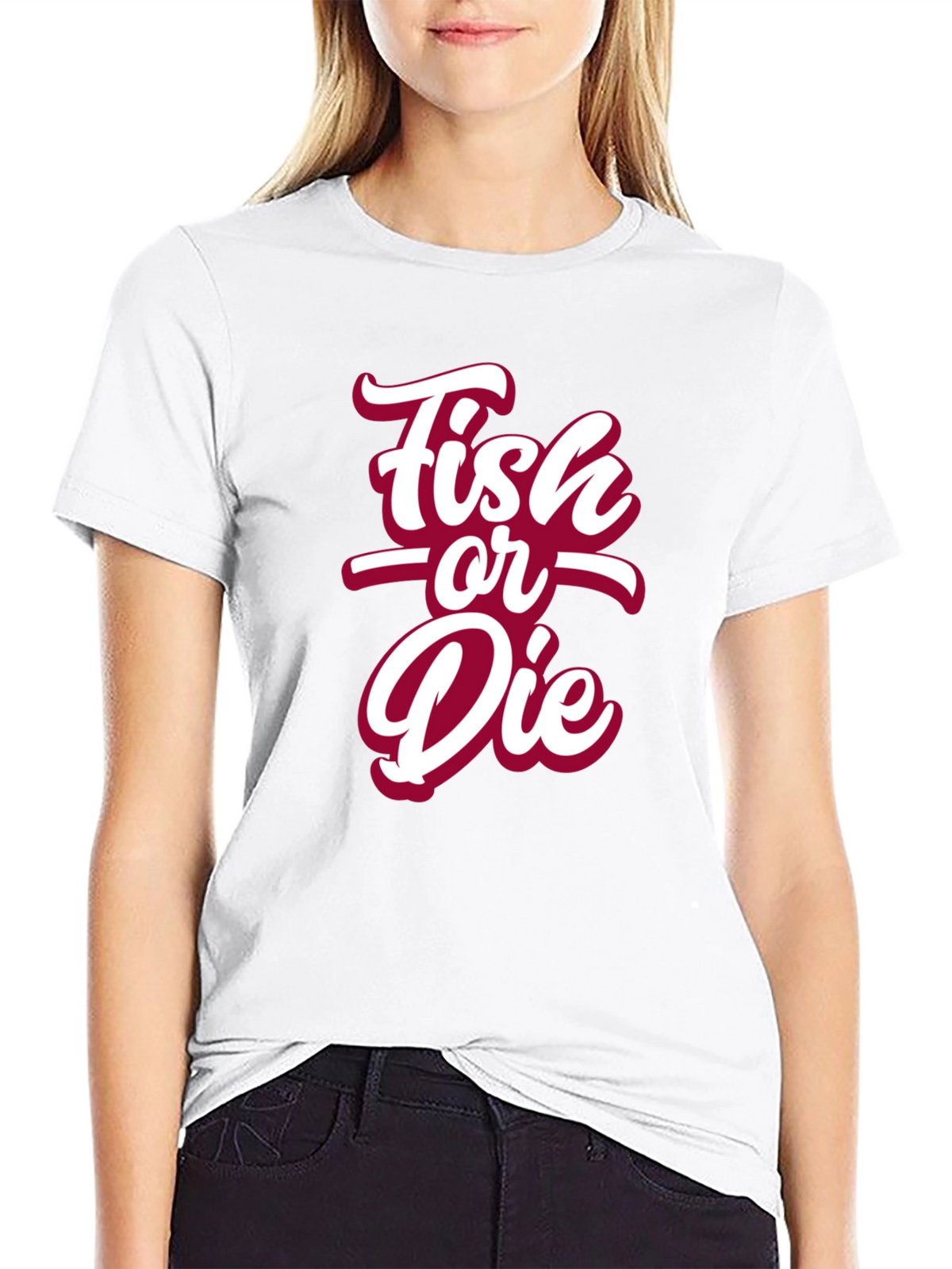 Fish or Die Graphic T-Shirt