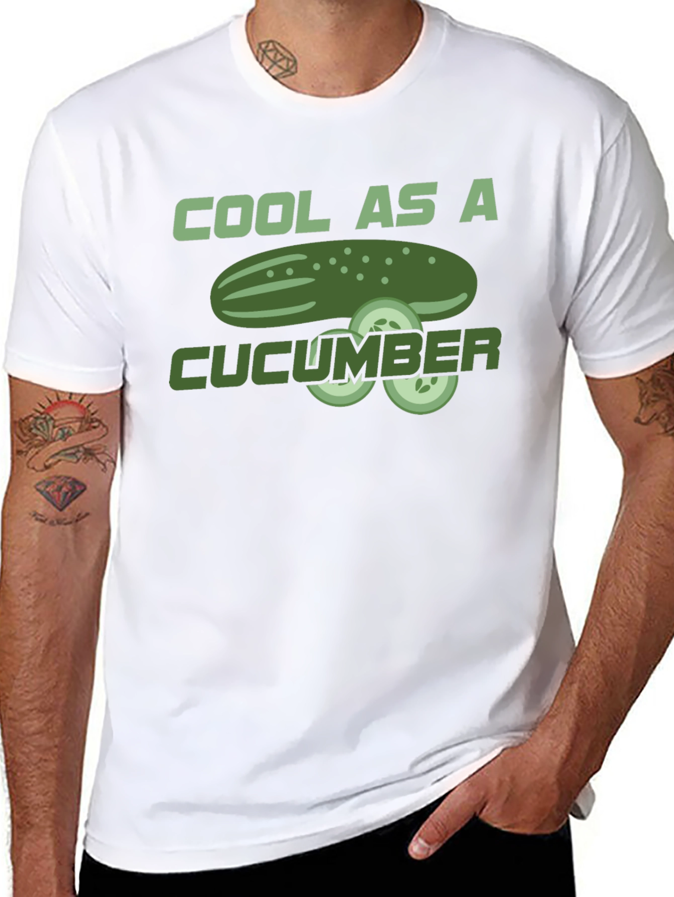 Cool as a Cucumber Graphic Tee