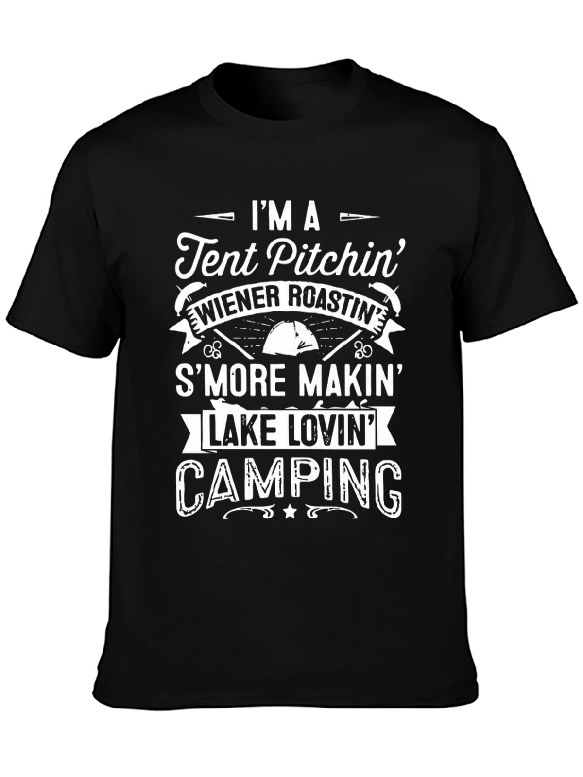 Camping Lover Graphic T-Shirt