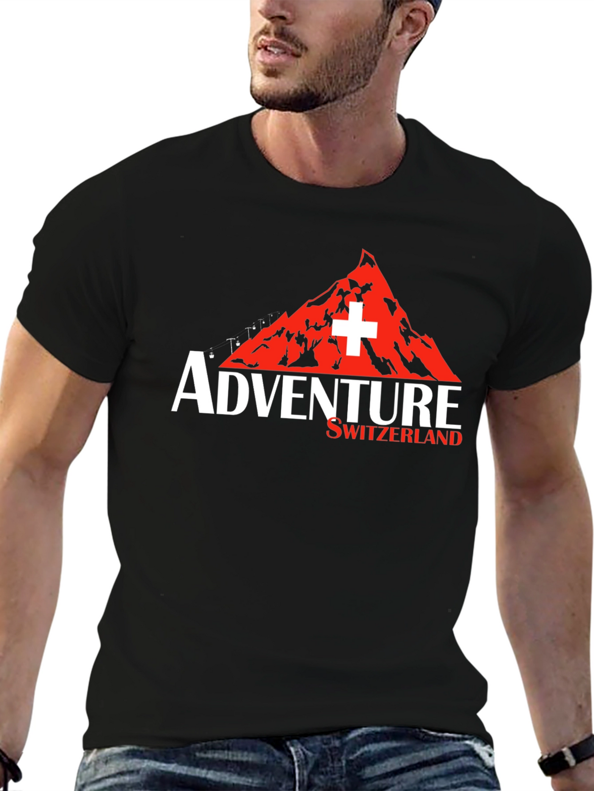 Adventure Switzerland Graphic Tee