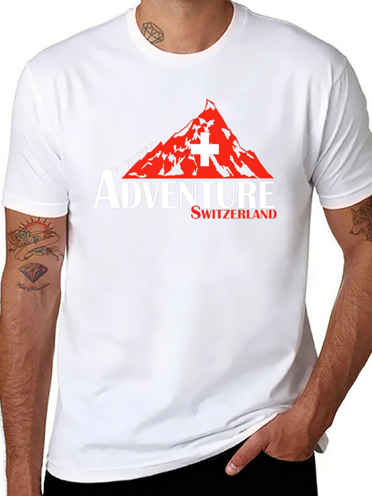 Adventure Switzerland Graphic Tee