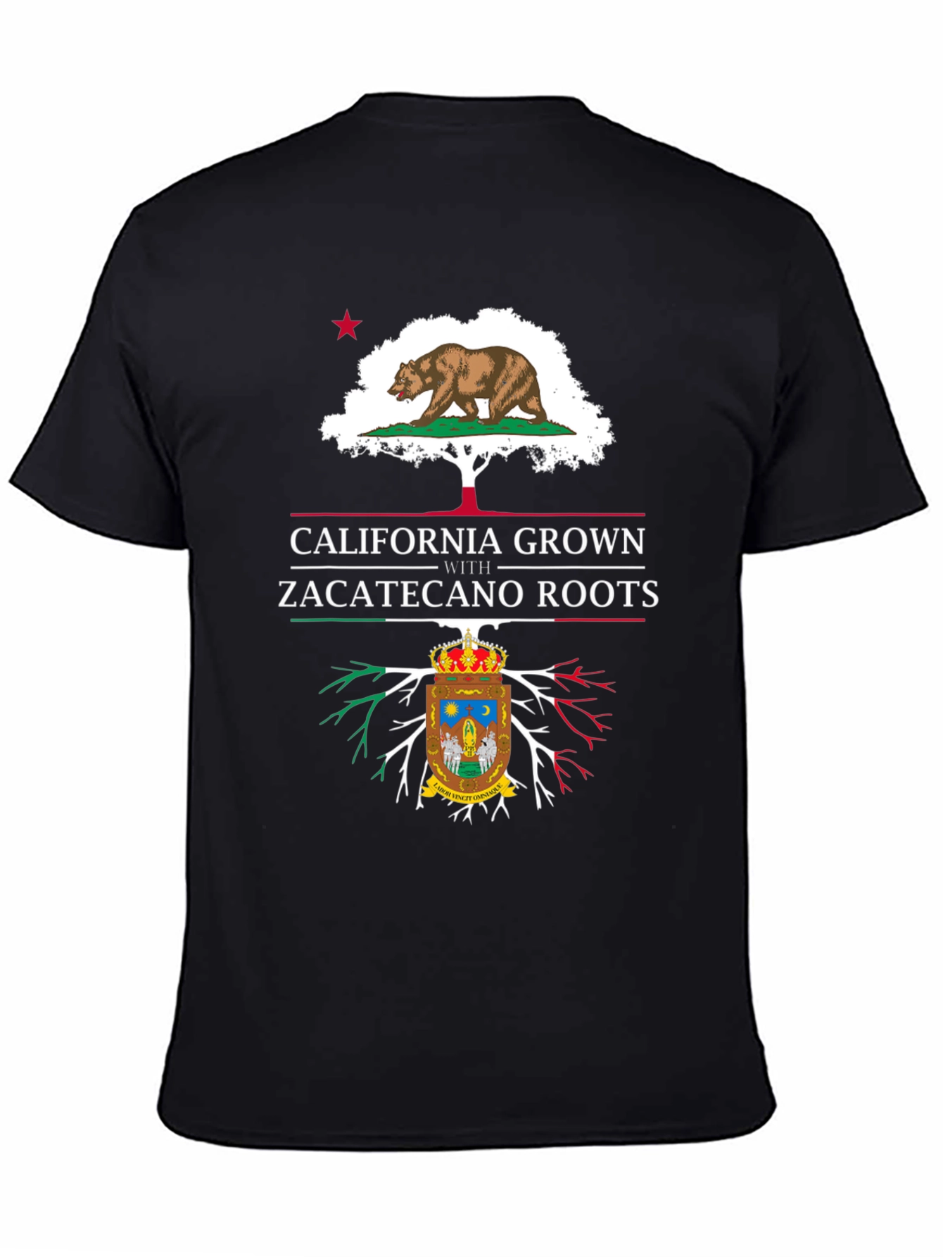 California Grown Zacatecano Roots T-Shirt