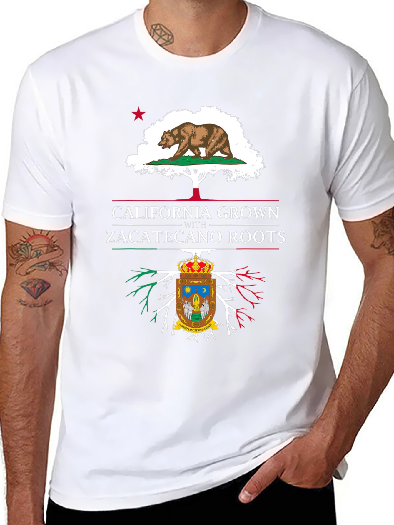 California Grown Zacatecano Roots T-Shirt