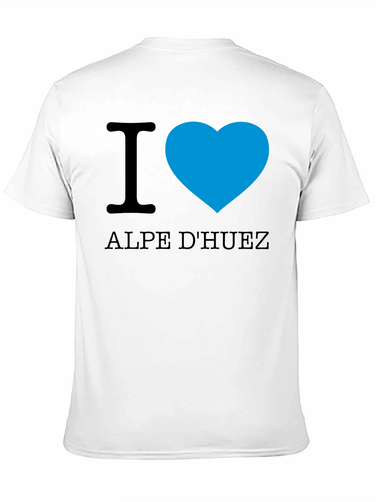I Love Alpe DHuez Black T-Shirt