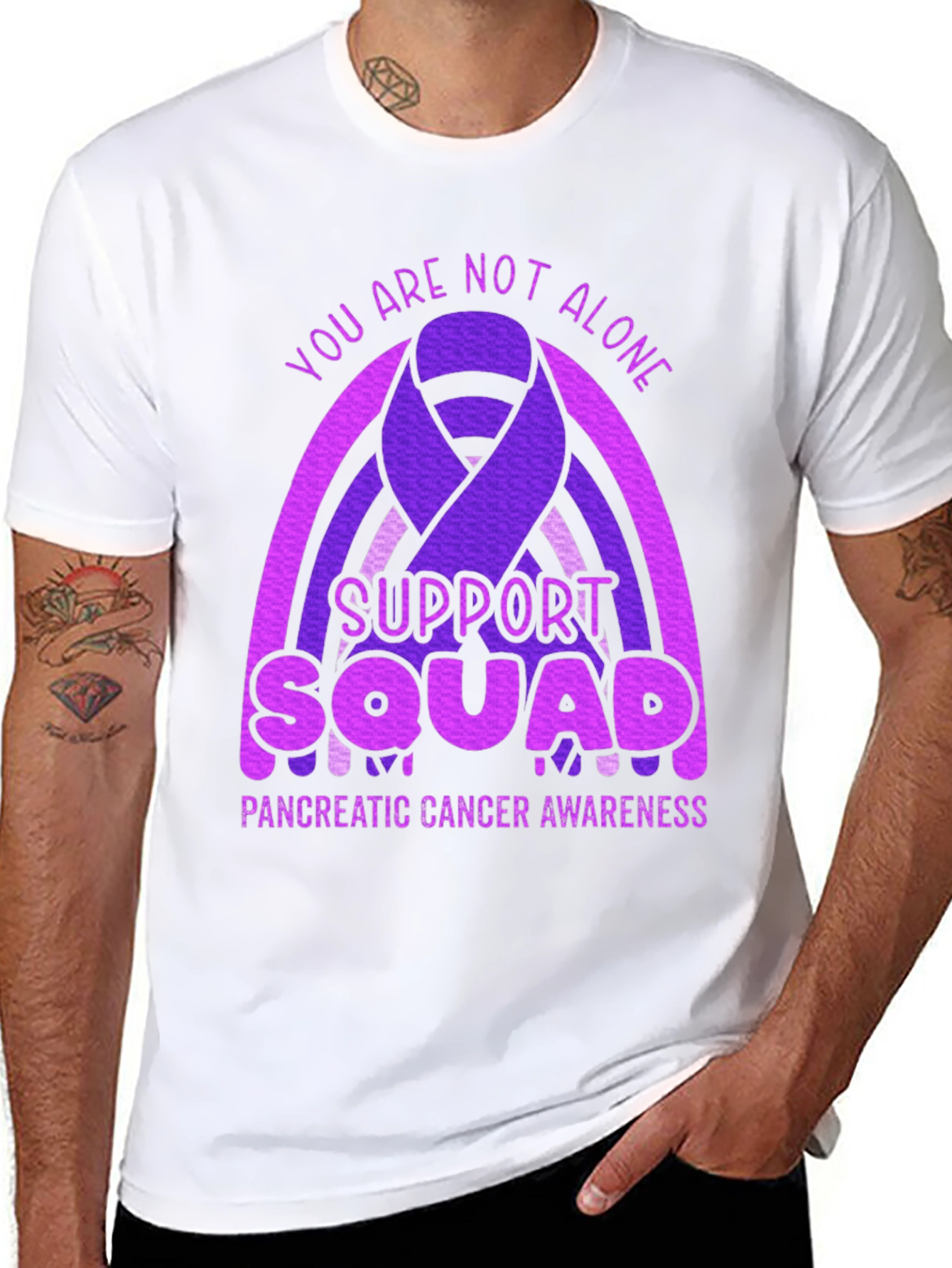 Pancreatic Cancer Support Squad T-Shirt