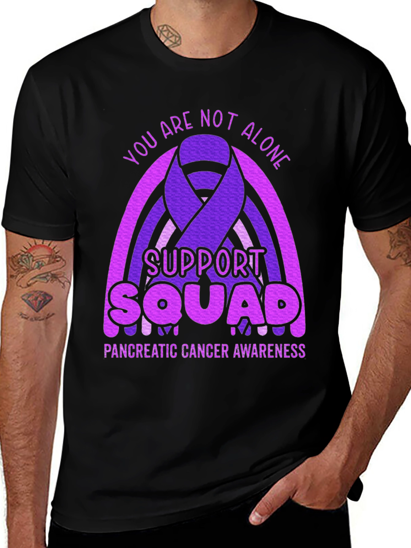 Pancreatic Cancer Support Squad T-Shirt