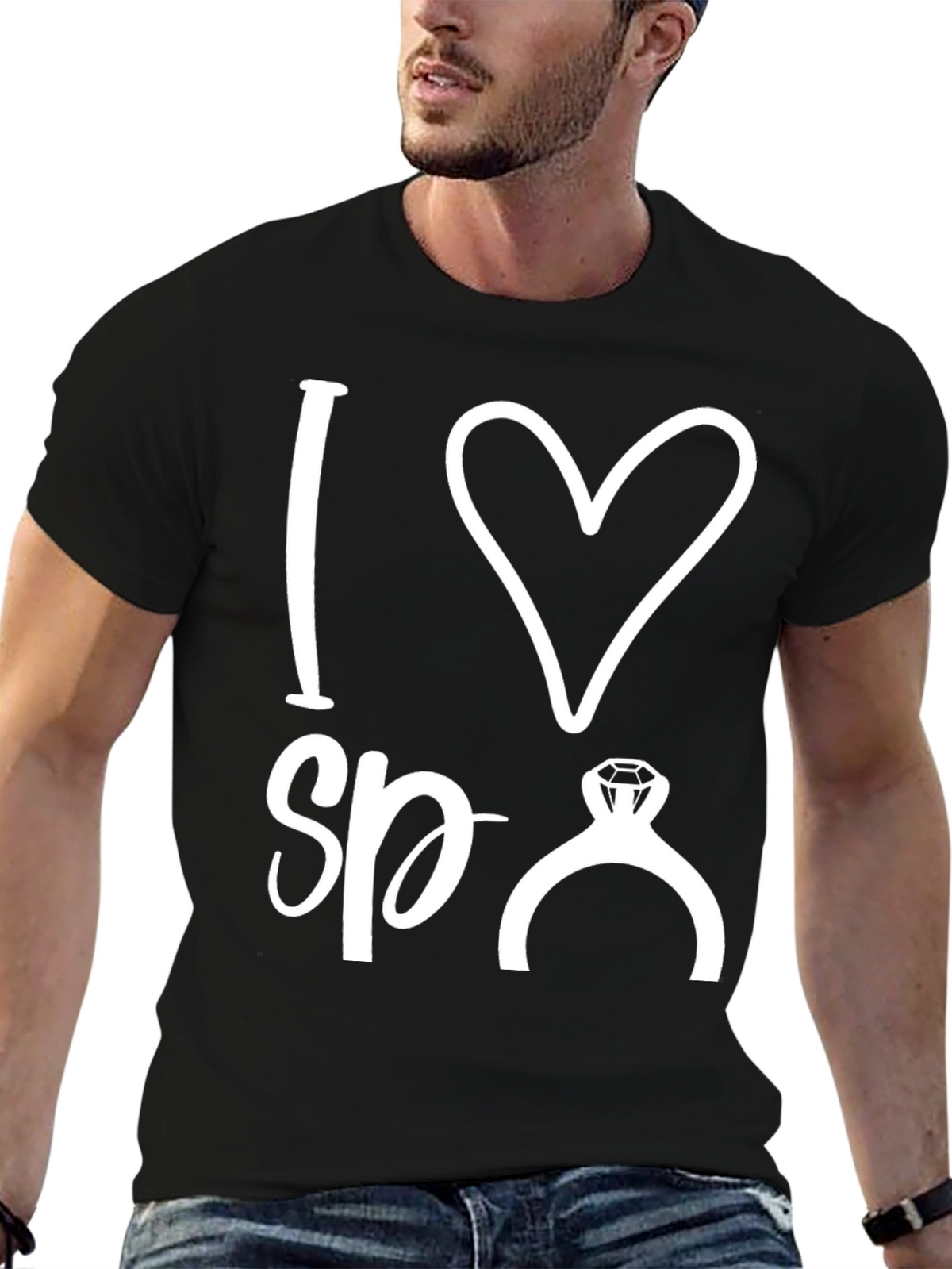 I Love Spa Diamond Ring T-Shirt