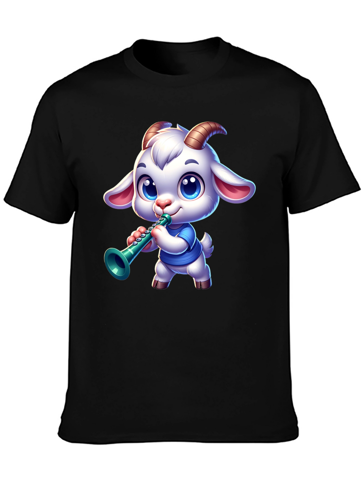 Goat Musician Graphic Tee