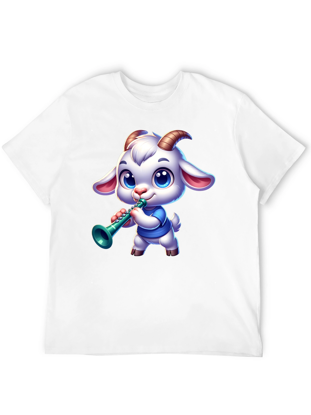 Goat Musician Graphic Tee