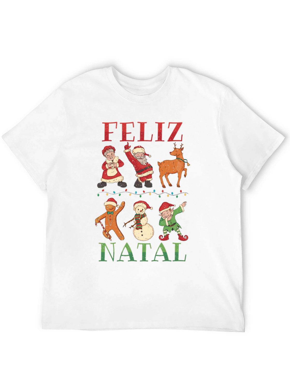 Feliz Natal Christmas Graphic Tee