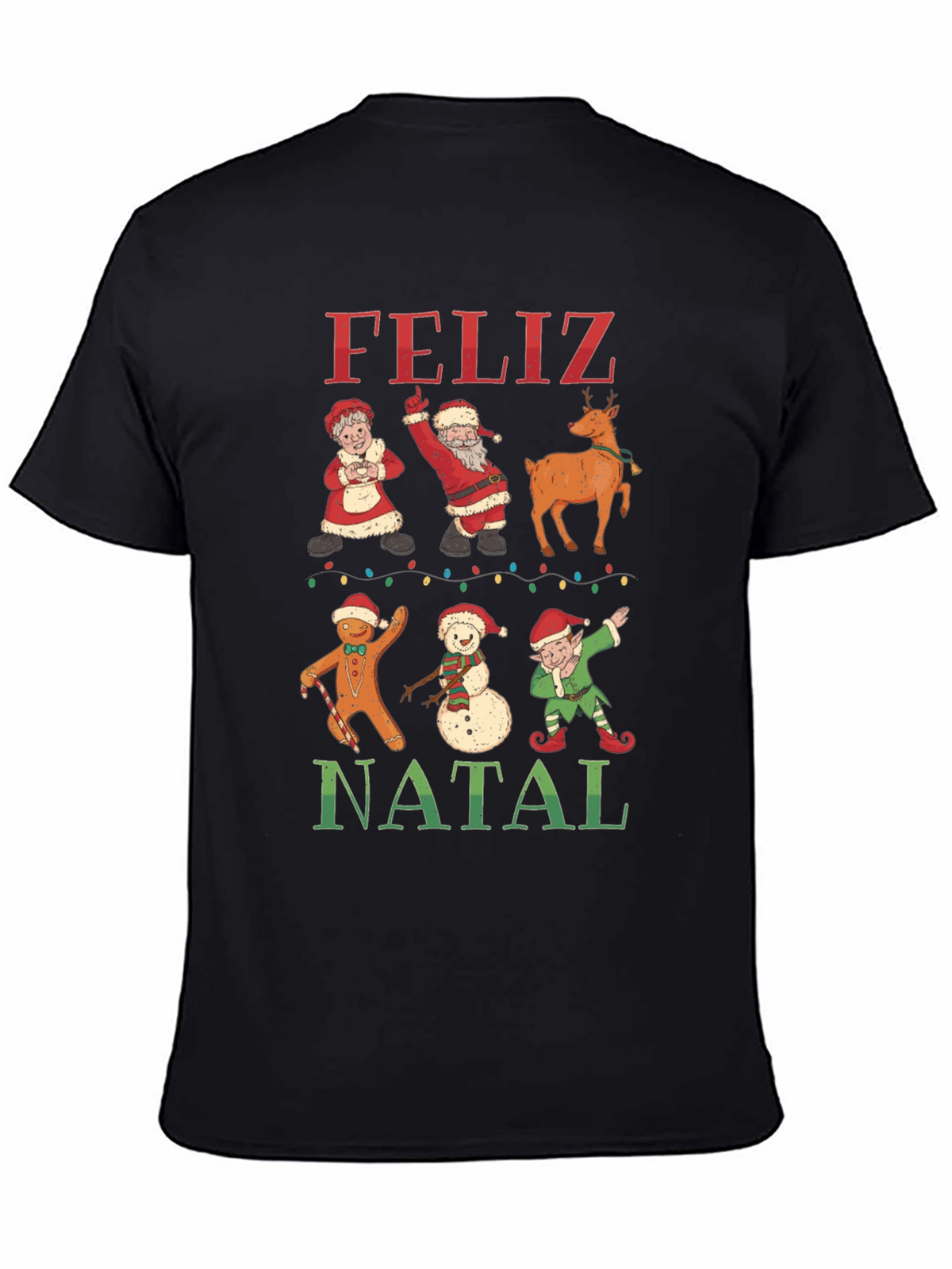 Feliz Natal Christmas Graphic Tee