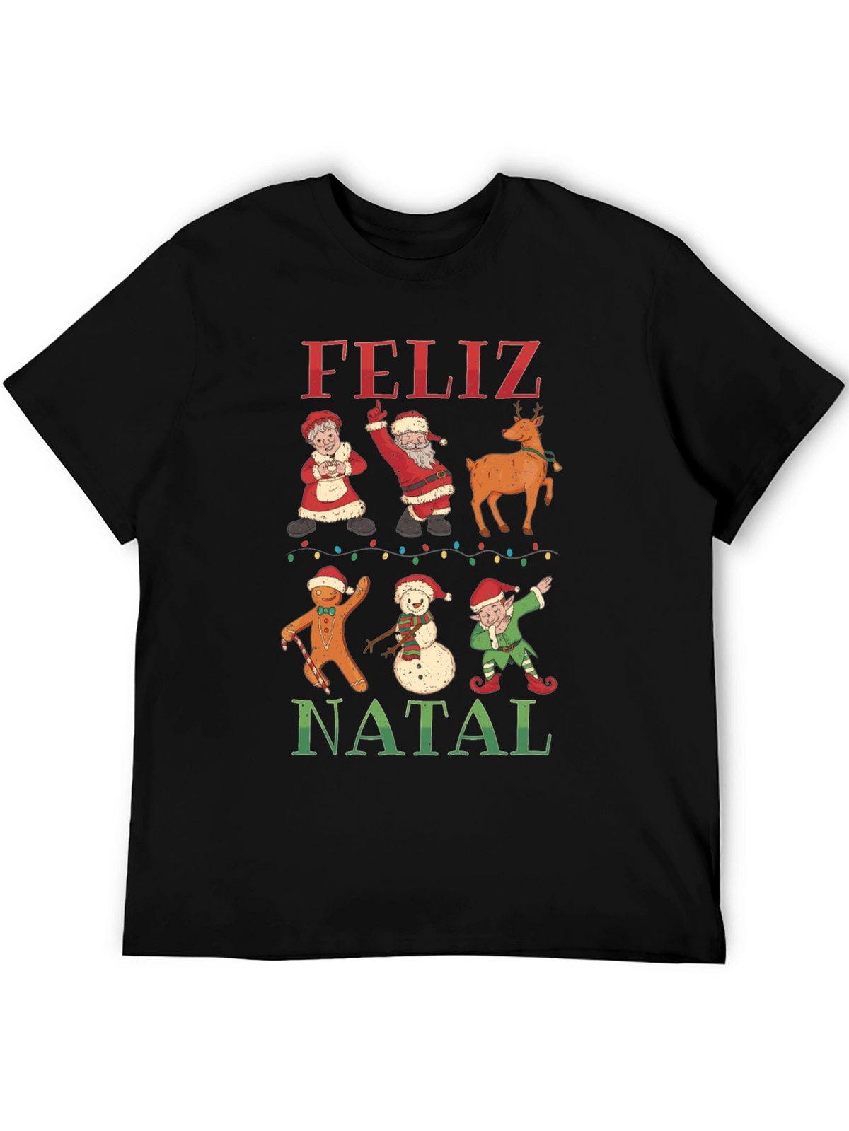 Feliz Natal Christmas Graphic Tee