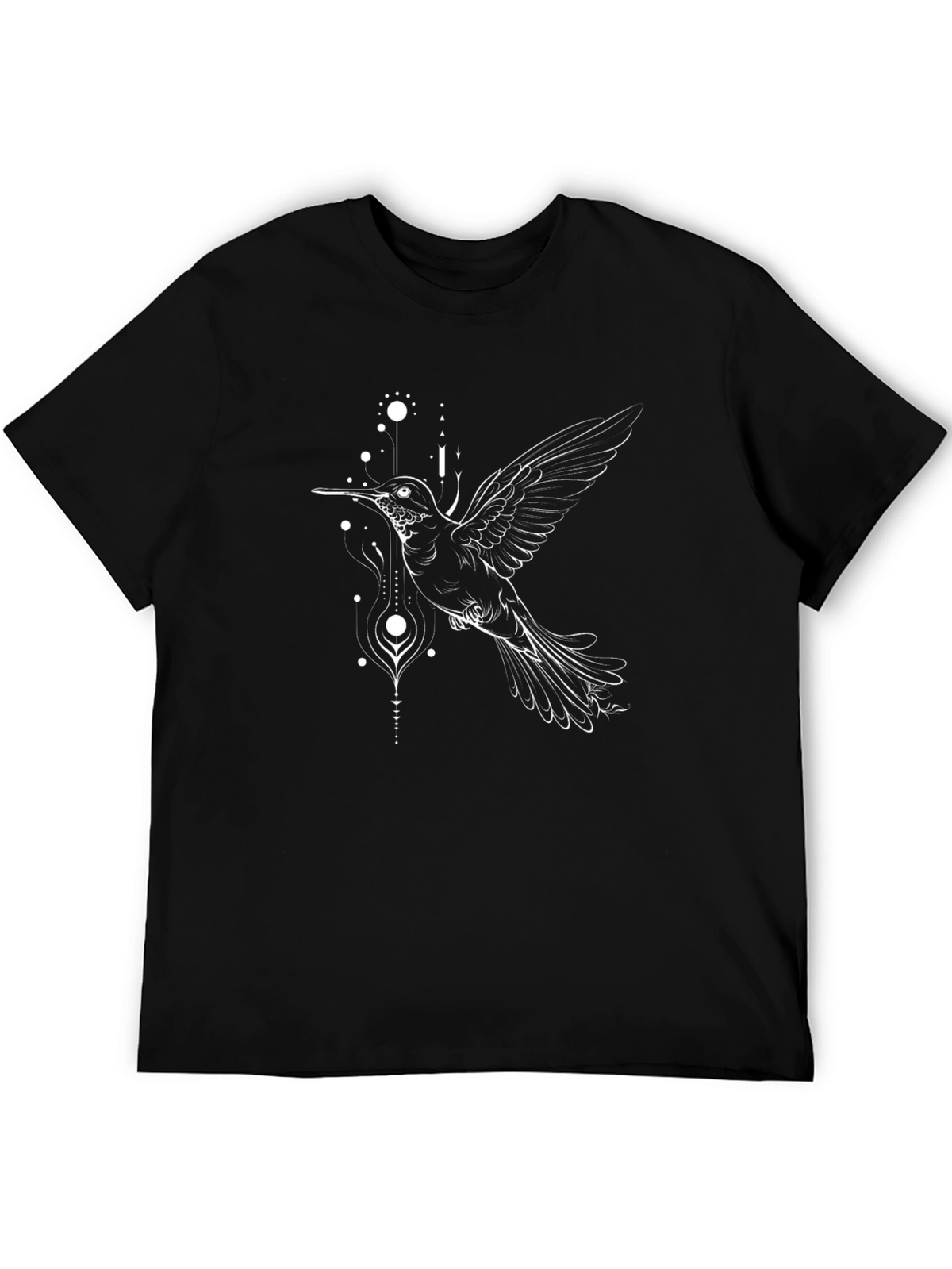Hummingbird Graphic T-Shirt - Stylish Mens Tee