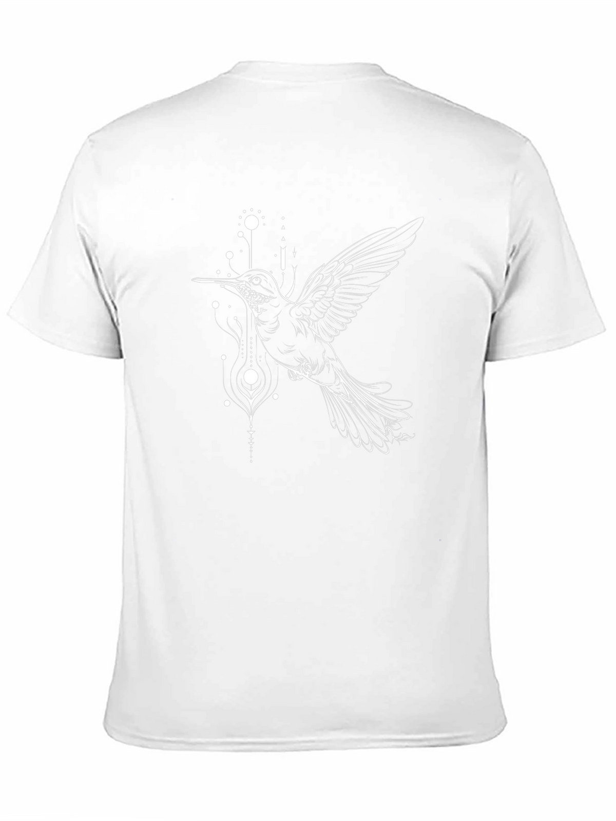 Hummingbird Graphic T-Shirt - Stylish Mens Tee