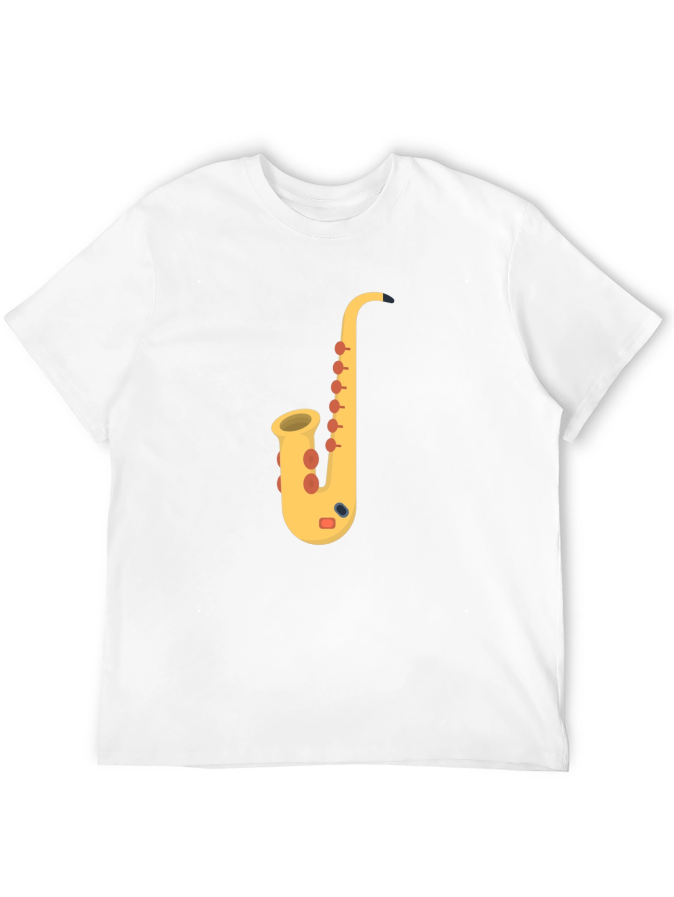 Saxophone Graphic Tee - Musicians Black T-Shirt