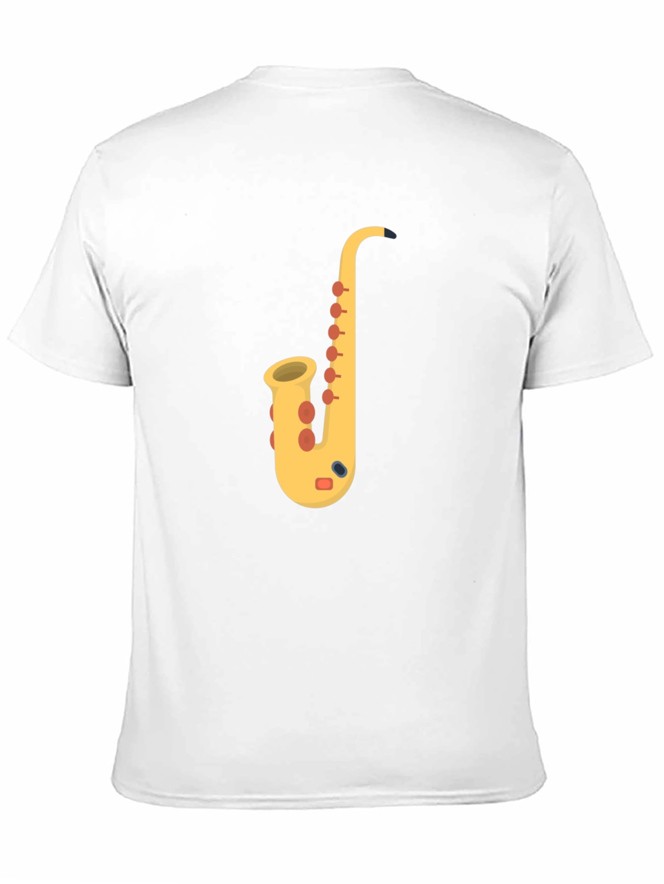 Saxophone Graphic Tee - Musicians Black T-Shirt
